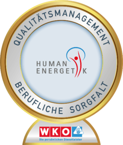 Qualitätszeichen der WKO: Humanenergetik – Berufliche Sorgfalt